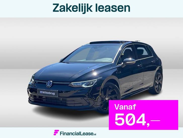 Volkswagen Golf 1.5 eTSI 150PK DSG R-Line Business / Black S, Auto's, Volkswagen, Bedrijf, Lease, Financial lease, Golf, ABS, Achteruitrijcamera