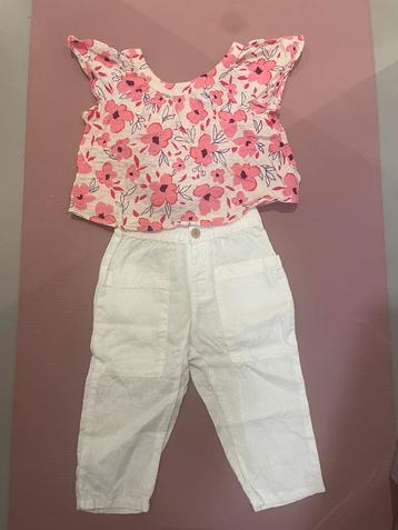 Mooie staat kledingpakket meisje maat 86/92 Guess Zara, H&M beschikbaar voor biedingen