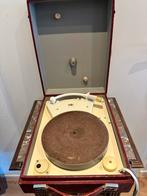 Philips AG 2107 Platenspeler 1954 - Werkend!, Ophalen of Verzenden, Gebruikt, Platenspeler, Philips