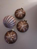 4 kerstballen, Diversen, Kerst, Ophalen of Verzenden, Nieuw