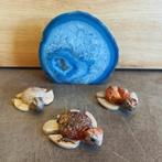 Speksteen zeeschildpad groot - edelsteen, Ophalen of Verzenden, Mineraal