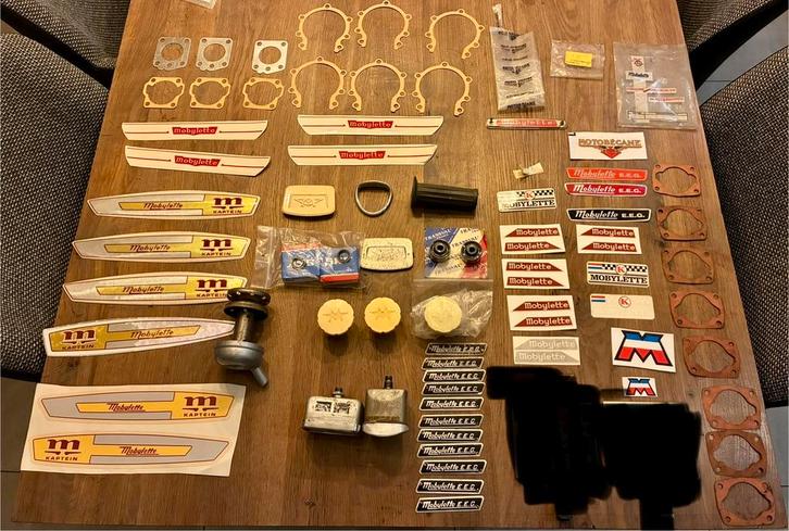 Mooie veelal originele onderdelen kaptein mobylette, Fietsen en Brommers, Brommeronderdelen | Oldtimers, Zo goed als nieuw, Overige merken