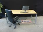 Bureau tafel  kantoortafel 200x100cm, elektrisch verstelbaar, Gebruikt, Drentea, Ophalen of Verzenden, Nb