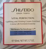 Shiseido Vital perfection creme 50ml Nieuw!, Sieraden, Tassen en Uiterlijk, Uiterlijk | Gezichtsverzorging, Ophalen of Verzenden