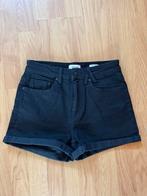 America Today short spijkerbroekje high waist maat S, Kort, Zwart, Ophalen of Verzenden, Zo goed als nieuw