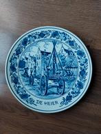 Delfts blauw bord "De Heier" Royal Goedewagen, Ophalen of Verzenden