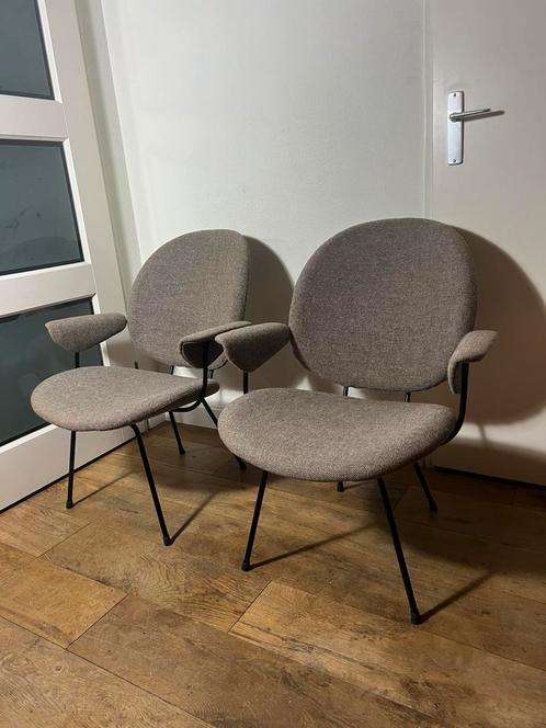 2 zgan W.H. Gispen 302 Kembo Lensvelt easy chairs stoelen, Huis en Inrichting, Stoelen, Ophalen of Verzenden