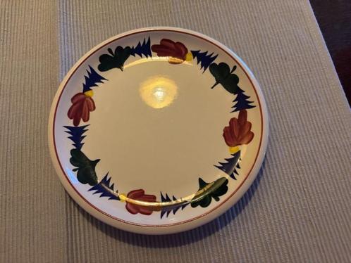 ✓Boerenbont gebakschotel/gebaksbordje kerstopdruk Boerenbond, Huis en Inrichting, Keuken | Servies, Gebruikt, Bord(en), Boerenbont