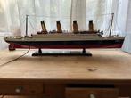 Titanic model van hout, 1 meter lang, Verzamelen, Scheepvaart, Ophalen, Gebruikt, Motorboot, Schaalmodel