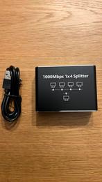 Ethernet switch 1  x 4 Splitter, Ophalen of Verzenden, Nieuw
