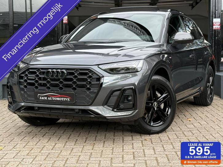 Audi Q5 50 TFSI e quattro 3x S-Line Aut*Matrix*Pano*, Auto's, Audi, Bedrijf, Te koop, Q5, 4x4, ABS, Achteruitrijcamera, Airbags