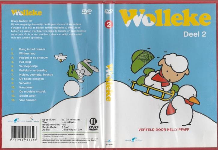 Wolleke Deel 2, Cd's en Dvd's, Dvd's | Kinderen en Jeugd, Zo goed als nieuw, Tv fictie, Avontuur, Alle leeftijden, Ophalen of Verzenden