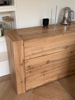 Houten lade kast, Huis en Inrichting, Kasten | Ladekasten, Ophalen, Eikenhout, 50 tot 100 cm, Zo goed als nieuw
