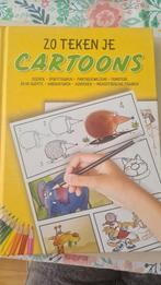 Zo teken je cartoons, Hobby en Vrije tijd, Tekenen, Ophalen of Verzenden, Nieuw, Boek of Gids