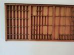 Authentieke letterbak, Huis en Inrichting, Woonaccessoires | Wanddecoraties, Ophalen, Gebruikt