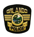 Patch / Embleem USA Police Orlando FL, Verzenden, Amerika, Embleem of Badge