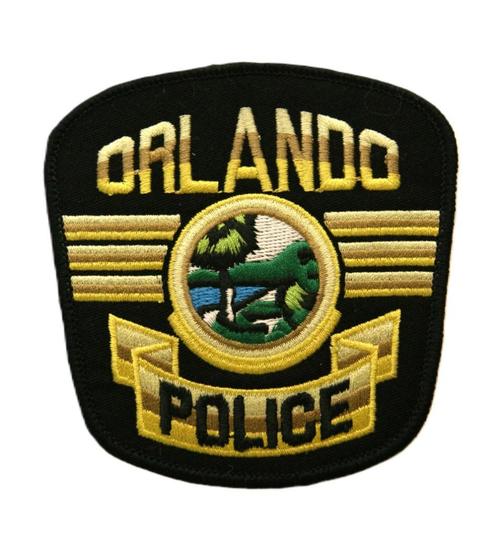 Patch / Embleem USA Police Orlando FL, Verzamelen, Militaria | Algemeen, Embleem of Badge, Amerika, Verzenden