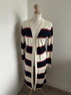 King Louie maat M gestreept lang vest 2086, Maat 38/40 (M), Blauw, Ophalen of Verzenden, Zo goed als nieuw