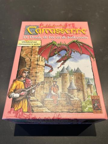 Carcassonne Uitbreiding: De Draak, de Fee en de Jonkvrouw beschikbaar voor biedingen
