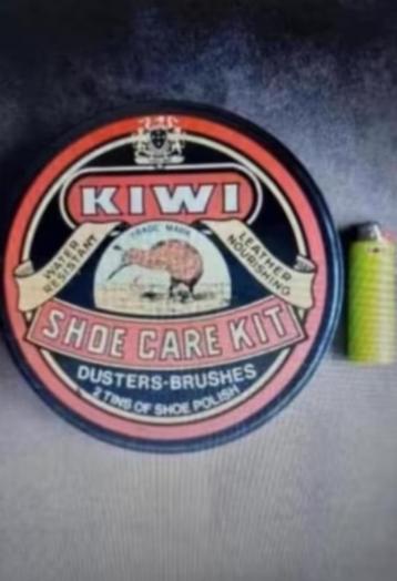 Kiwi blik (Shoe Care blik) beschikbaar voor biedingen