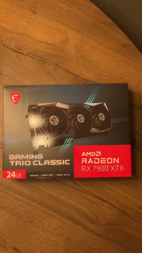 AMD RX 7900 XTX Gamer X Trio 24GB videokaart, Computers en Software, Videokaarten, Zo goed als nieuw, AMD, PCI-Express 4.0, GDDR6