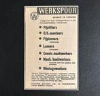 Werkspoor - vacature diverse functies (1959), Ophalen of Verzenden, Gebruikt, Trein
