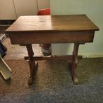Vintage Naaitafeltje met Klepblad & Accessoires, Antiek en Kunst, Antiek | Meubels | Tafels, Ophalen of Verzenden