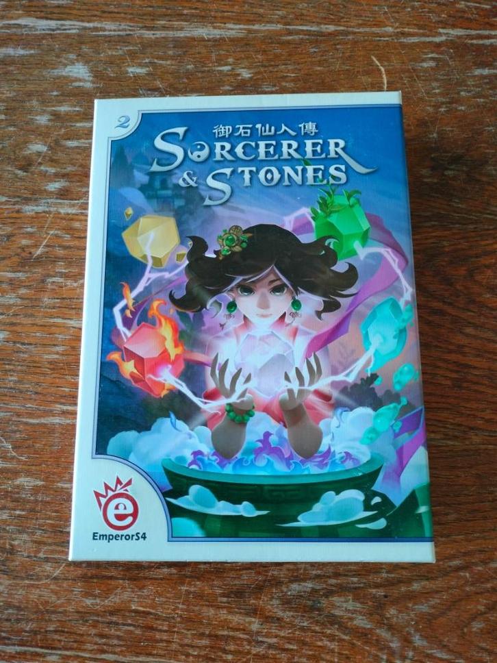 Sorcerer Stones, Hobby en Vrije tijd, Gezelschapsspellen | Bordspellen, Zo goed als nieuw, Een of twee spelers, Drie of vier spelers