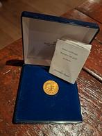 Gouden herdenkingsmunt van Koning Willem Alexander en Máxima, Postzegels en Munten, Munten | Nederland, Koningin Beatrix, Losse munt