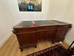 Antiek Engels Chesterfield stijl Bureau met Kapiteinsstoel, Huis en Inrichting, Bureaus, Ophalen of Verzenden, Gebruikt, Bureau