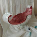 Italiaans/Zweeds glazen tafelstuk: Lelie., Schaal, Ophalen of Verzenden, Overige vormen, Glas