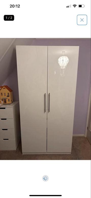 2x IKEA FARDAL kastdeur wit