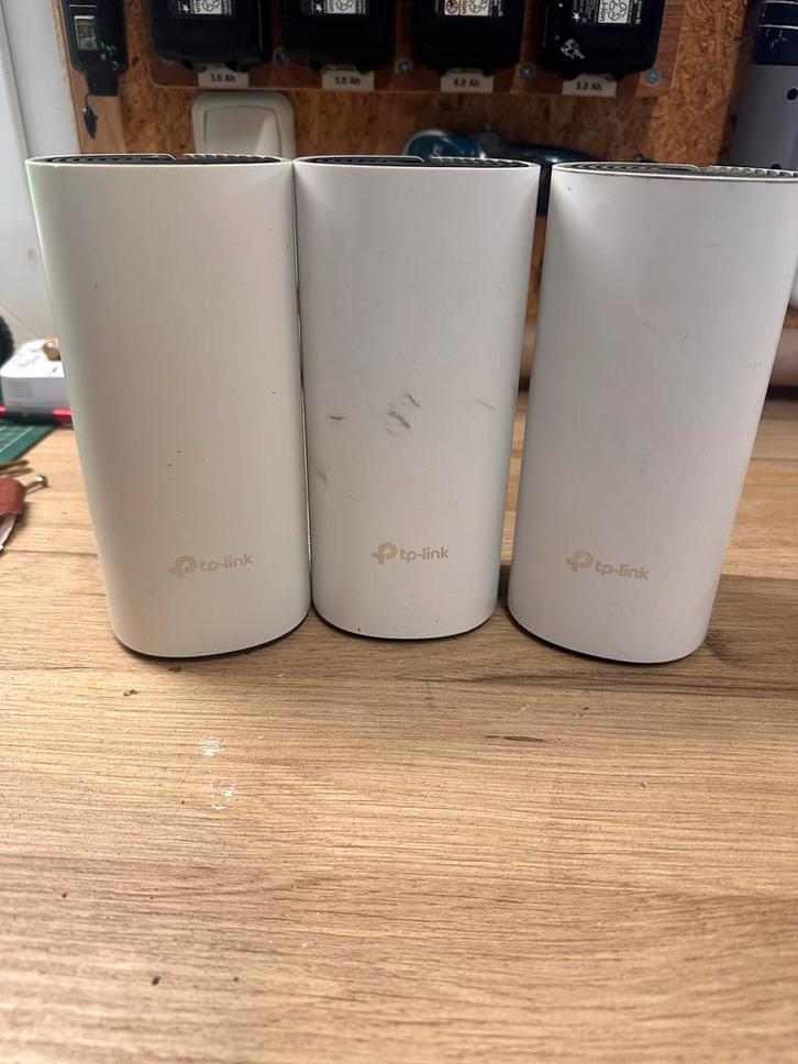 TP-Link Deco M5 Mesh WiFi Systeem (3 stuks), Computers en Software, WiFi-versterkers, Gebruikt, Ophalen
