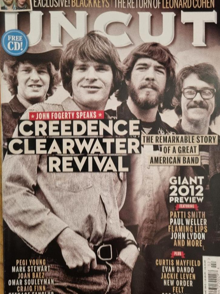 UNCUT 02-2012 CCR Weller Patty Smith PIL Baez Black Keys, Boeken, Tijdschriften en Kranten, Zo goed als nieuw, Muziek, Film of Tv