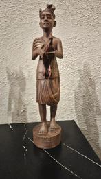 West-Afrikaans Houten Beeld - Vogel, Ophalen of Verzenden