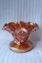 Antiek Carnival glas EAPG Imperial Hobstar Flower vaas, Ophalen of Verzenden