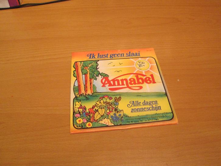 Annabel - Ik Lust Geen Slaai / Alle Dagen Zonneschijn, Cd's en Dvd's, Vinyl Singles, Gebruikt, Pop, Ophalen of Verzenden