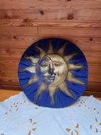 zon/maan wanddecoratie, Ophalen, Gebruikt