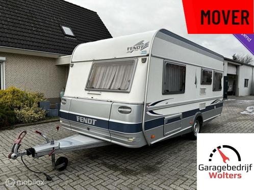 Fendt 150 495 platin grote luifel mover autom. fietsedrager, Caravans en Kamperen, Caravans, Bedrijf, tot en met 4, 1000 - 1250 kg