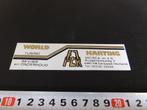 sticker eerbeek vacirca en zn karting tuning revisie, Ophalen, Zo goed als nieuw, Bedrijf of Vereniging