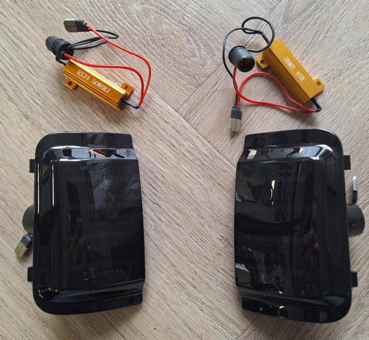 Knipperlicht set Fiat Ducato Smoke LED Dynamisch set 2 stuks, Auto diversen, Auto-accessoires, Nieuw, Ophalen of Verzenden