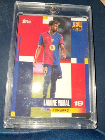 Yamal Topps Barcelona Kaart - Zeer Goede Staat! beschikbaar voor biedingen
