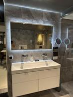 Geberit Xeno2 wastafelmeubel 120cm  incl. spiegel, Ophalen, Zo goed als nieuw, Wastafel