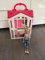Mooi barbiehuis die je kan inklappen en meenemen., Kinderen en Baby's, Speelgoed | Poppen, Gebruikt, Ophalen, Barbie