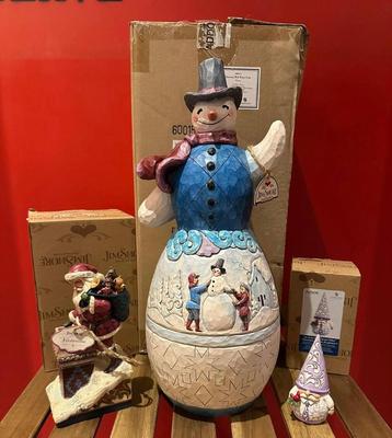 Heartwood Creek Showcase Jim Shore Santa set beschikbaar voor biedingen