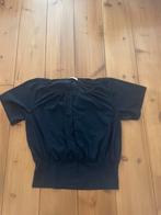 Leuke blauwe travelstof top Studio Anneloes, M, Kleding | Dames, Maat 38/40 (M), Studio Anneloes, Zo goed als nieuw, Korte mouw