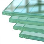 Gehard glas 10mm, rondom geslepen (NIEUW) 2 stuks, Doe-het-zelf en Verbouw, Minder dan 80 cm, 120 tot 160 cm, Nieuw, Ophalen of Verzenden