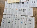 Eerstedagblad postzegels vanaf nr.1, Postzegels en Munten, Postzegels | Nederland, Ophalen of Verzenden