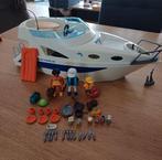 Playmobil jacht (blue marlin), Kinderen en Baby's, Speelgoed | Playmobil, Ophalen of Verzenden, Zo goed als nieuw