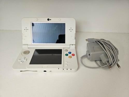 New Nintendo 3DS Wit, Spelcomputers en Games, Spelcomputers | Nintendo 2DS en 3DS, Zo goed als nieuw, 3DS, Wit, Ophalen
